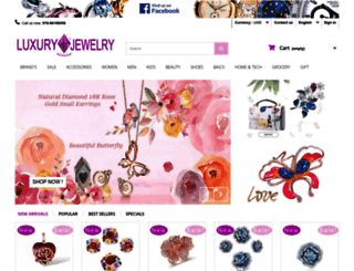 luxurydiamondjewelry.com screenshot