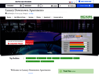 luxurydowntownapartments.hotelscheck-in.com screenshot