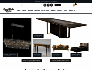 luxuryfurnitureandlighting.com screenshot