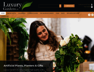 luxurygardensuk.com screenshot
