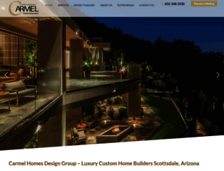 luxuryhomebuildersscottsdale.com screenshot