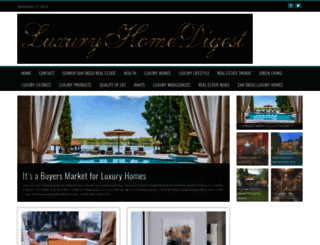 luxuryhomedigest.com screenshot