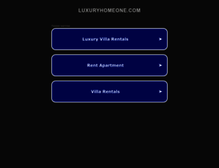 luxuryhomeone.com screenshot