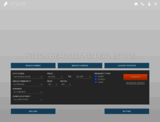 luxuryhomesofhiltonhead.com screenshot