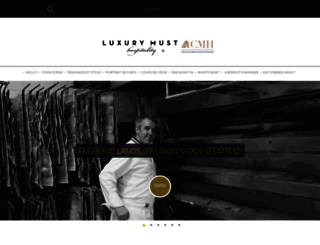 luxurymust-hospitality.com screenshot