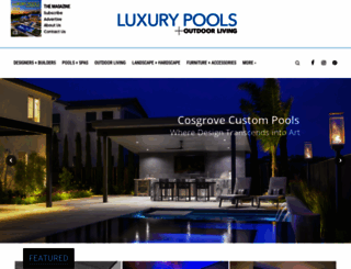 luxurypools.com screenshot