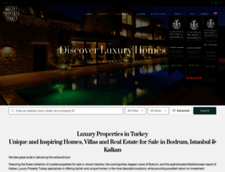 luxurypropertyturkey.com screenshot