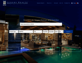 luxuryrealtygroup.com screenshot