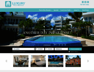 luxuryrentalspr.com screenshot