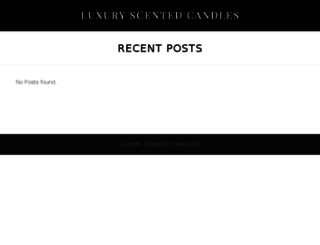luxuryscentedcandles.co.uk screenshot