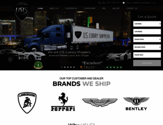 luxuryshippers.com screenshot