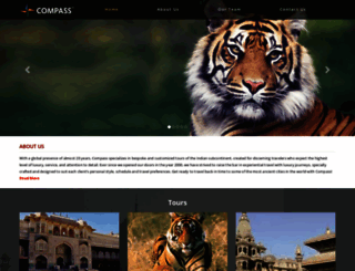 luxurytoursofindia.com screenshot