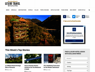 luxurytravelmagazine.com screenshot
