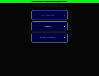 luxuryvillasdbali.com screenshot