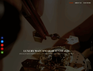 luxurywatchmakeraustralia.com.au screenshot