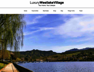 luxurywestlakevillage.com screenshot