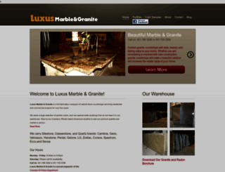 luxusgranite.com screenshot