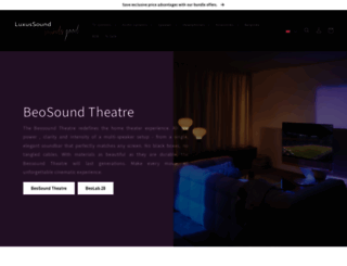 luxussound.com screenshot