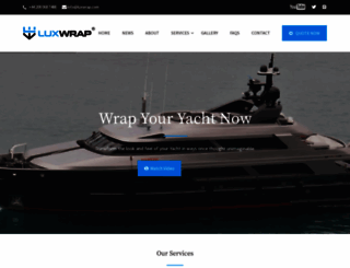 luxwrap.com screenshot
