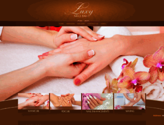 luxynailsbarpembroke.com screenshot