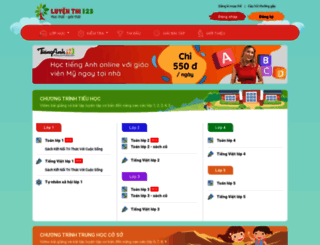 luyenthi123.com screenshot