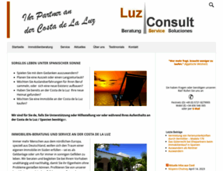 luz-consult.com screenshot