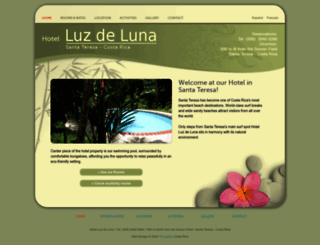 luzdelunahotel.com screenshot