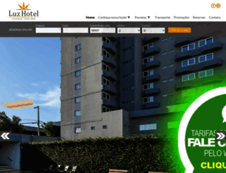luzhotel.com.br screenshot