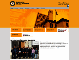 luzyfuerza.org.ar screenshot