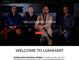 lvanhart.com screenshot