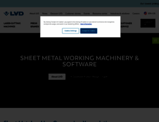 lvdgroup.com screenshot