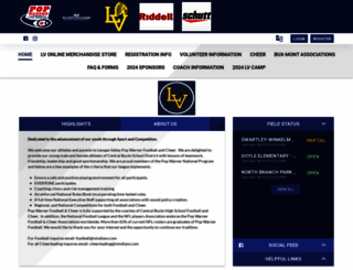 lvindians.com screenshot