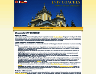 lviv-coaches.com screenshot