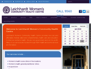 lwchc.org.au screenshot