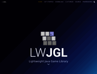 lwjgl.org screenshot