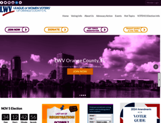 lwvoc.org screenshot