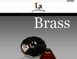 lxstethoscopes.com screenshot