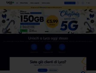 lycamobile.it screenshot