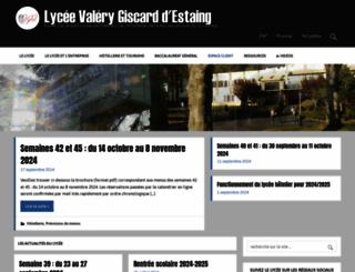 lyceedechamalieres.fr screenshot