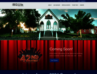 lyceumtheatre.org screenshot