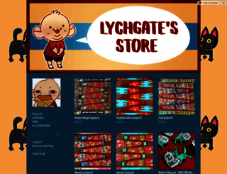lychgate.storenvy.com screenshot