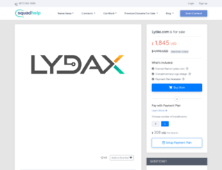 lydax.com screenshot