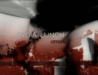 lydia-lunch.net screenshot