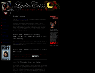 lydiacriss.com screenshot
