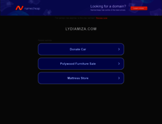 lydiamiza.com screenshot