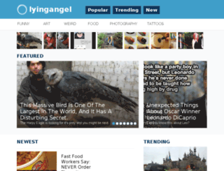 lyingangel.com screenshot