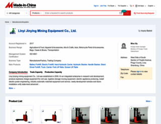lyjyforklift.en.made-in-china.com screenshot