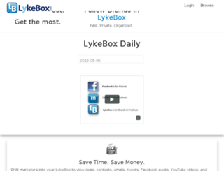 lykebox.com screenshot