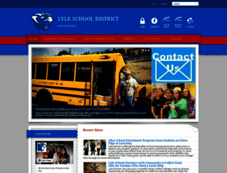 lyleschools.org screenshot