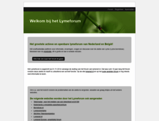 lymeforum.nl screenshot